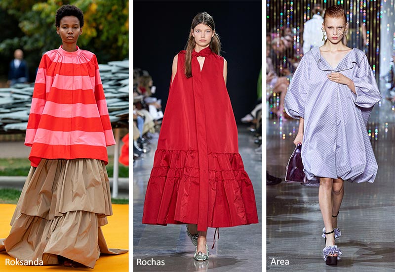 Ampi Volumi Tendenze Moda primavera estate 2020