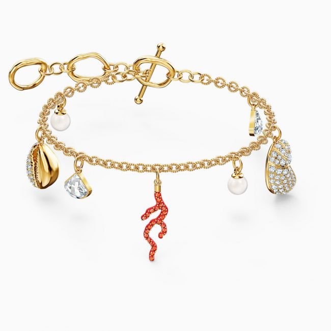 Bracciale con charms Swarovski collezione primavera estate 2020 Bracciale con charms Swarovski collezione primavera estate 2020
