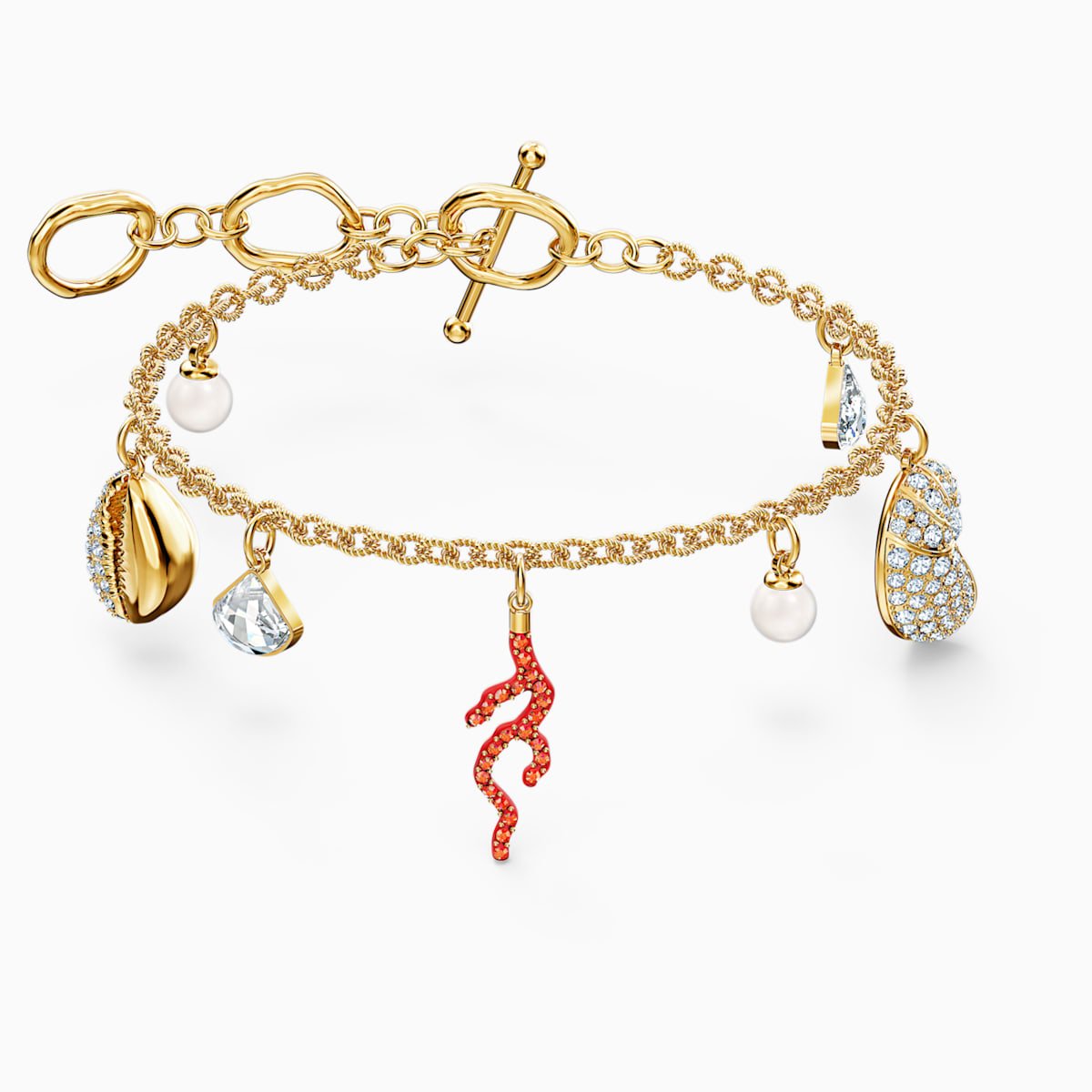 Bracciale con charms Swarovski collezione primavera estate 2020