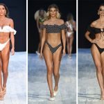 Costumi da bagno off the shoulder moda estate 2020
