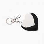 Portachiavi O Bag San Valentino 2020 bianco e nero