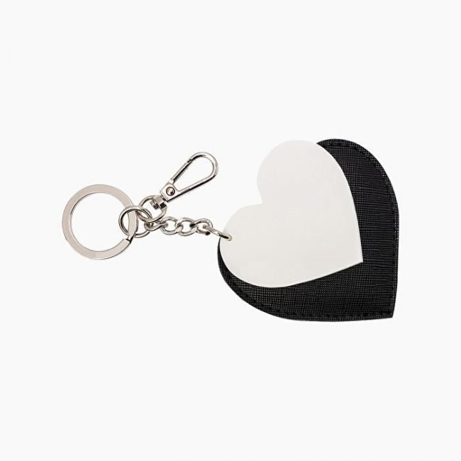 Portachiavi O Bag San Valentino 2020 bianco e nero Portachiavi O Bag San Valentino 2020 bianco e nero