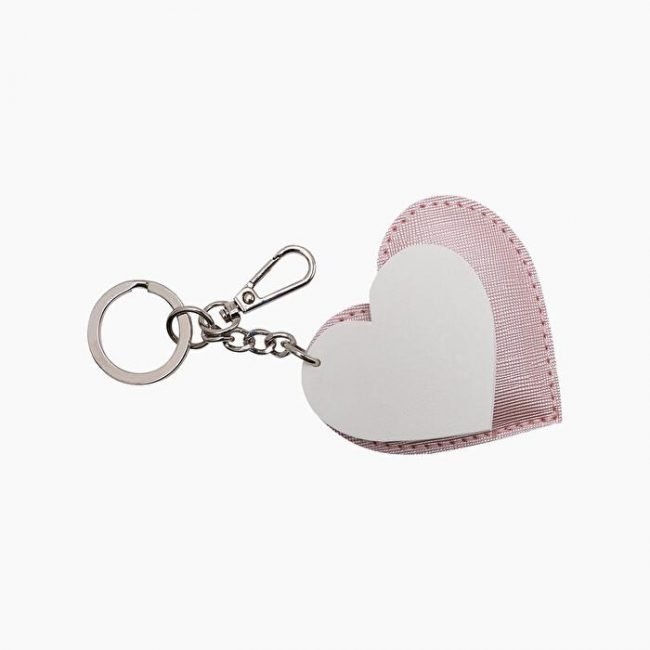 Portachiavi O Bag San Valentino 2020 bianco e rosa Portachiavi O Bag San Valentino 2020 bianco e rosa