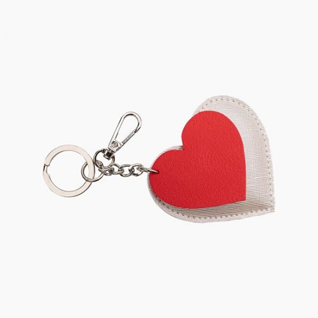 Portachiavi O Bag San Valentino 2020 bianco e rosso Portachiavi O Bag San Valentino 2020 bianco e rosso