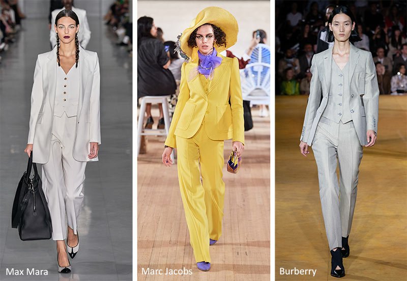 Tailleurs tre pezzi da donna moda estate 2020
