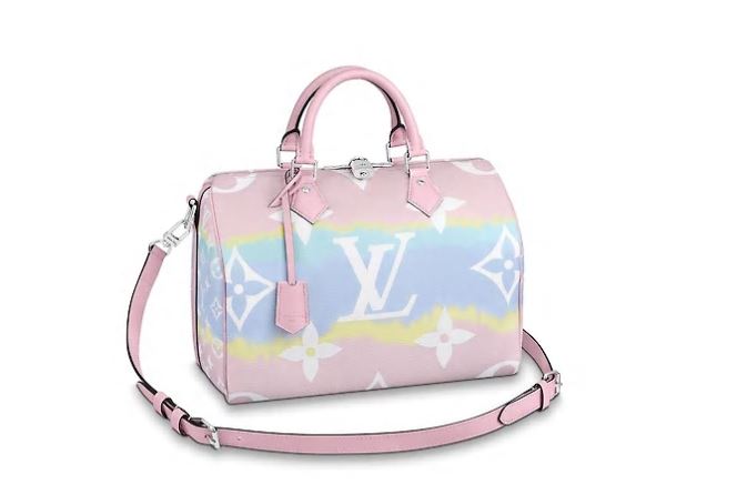 Bauletto Speedy Louis Vuitton collezione estate 2020 colori pastello