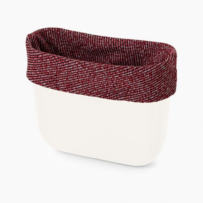 Bordo borsa O bag stampa diagonal stripes collezione primavera estate 2020 Bordo borsa O bag stampa diagonal stripes collezione primavera estate 2020