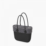 Borsa O bag con nuovo bordo e sacca interna con logo primavera estate 2020