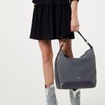 Borsa a spalla in denim Liu Jo prezzo 159 euro