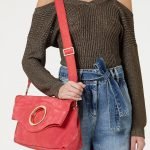 Borsa a tracolla in suede Liu Jo estate 2020 prezzo 199 euro