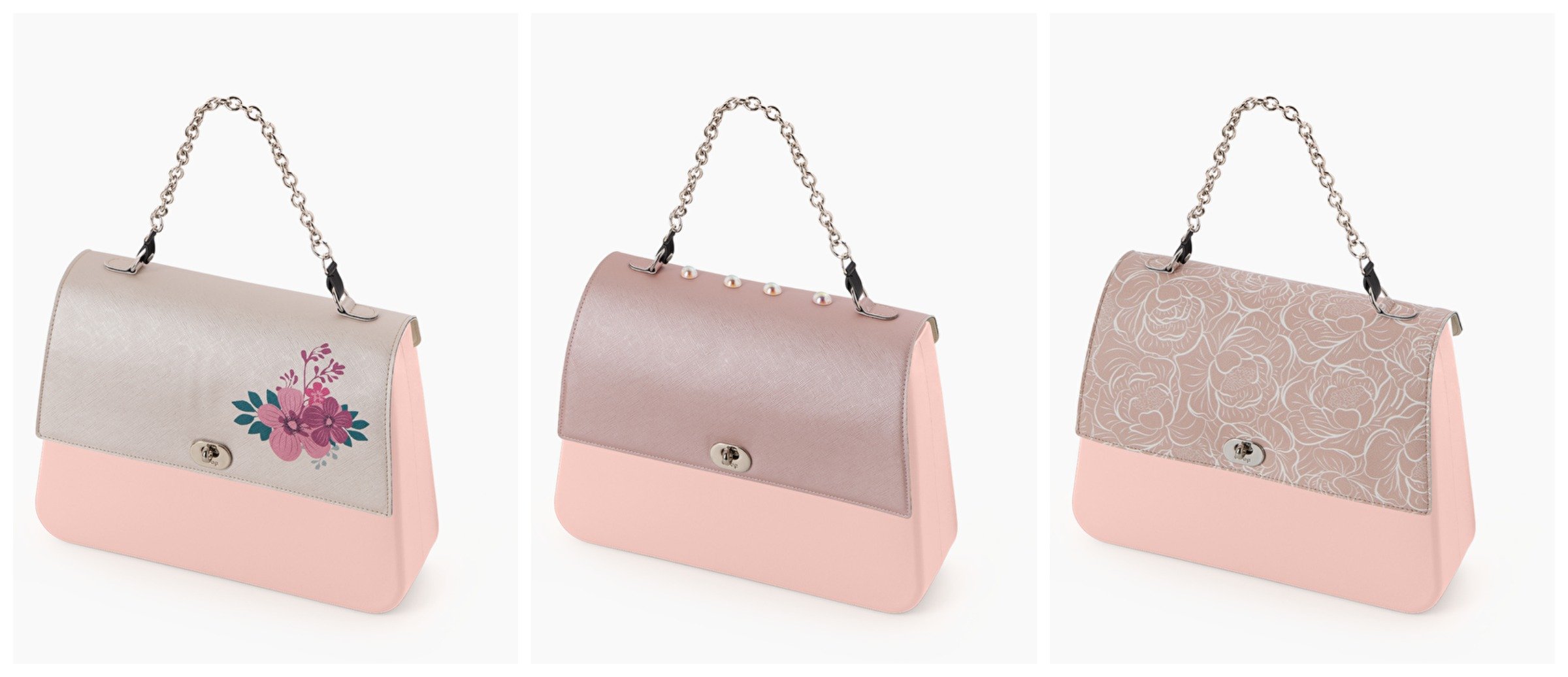 Borse O bag Queen con nuove pattine catalogo spring summer 2020