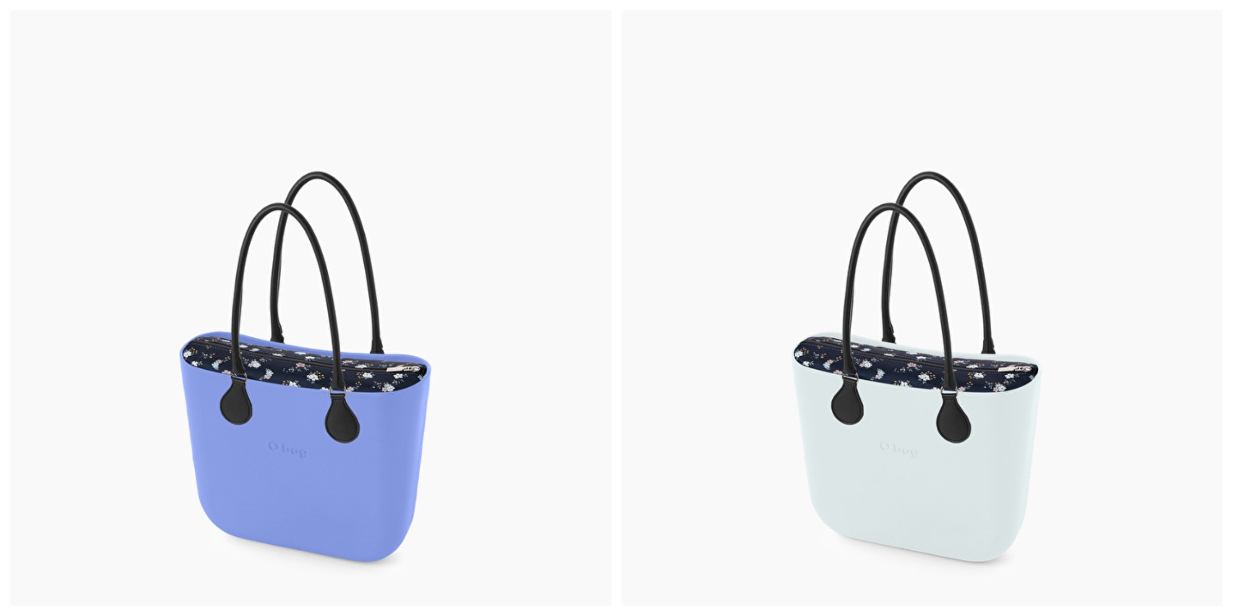Borse O bag con sacca interna microflowers collezione spring summer 2020