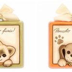 Formelle in ceramica THUN cane e gatto