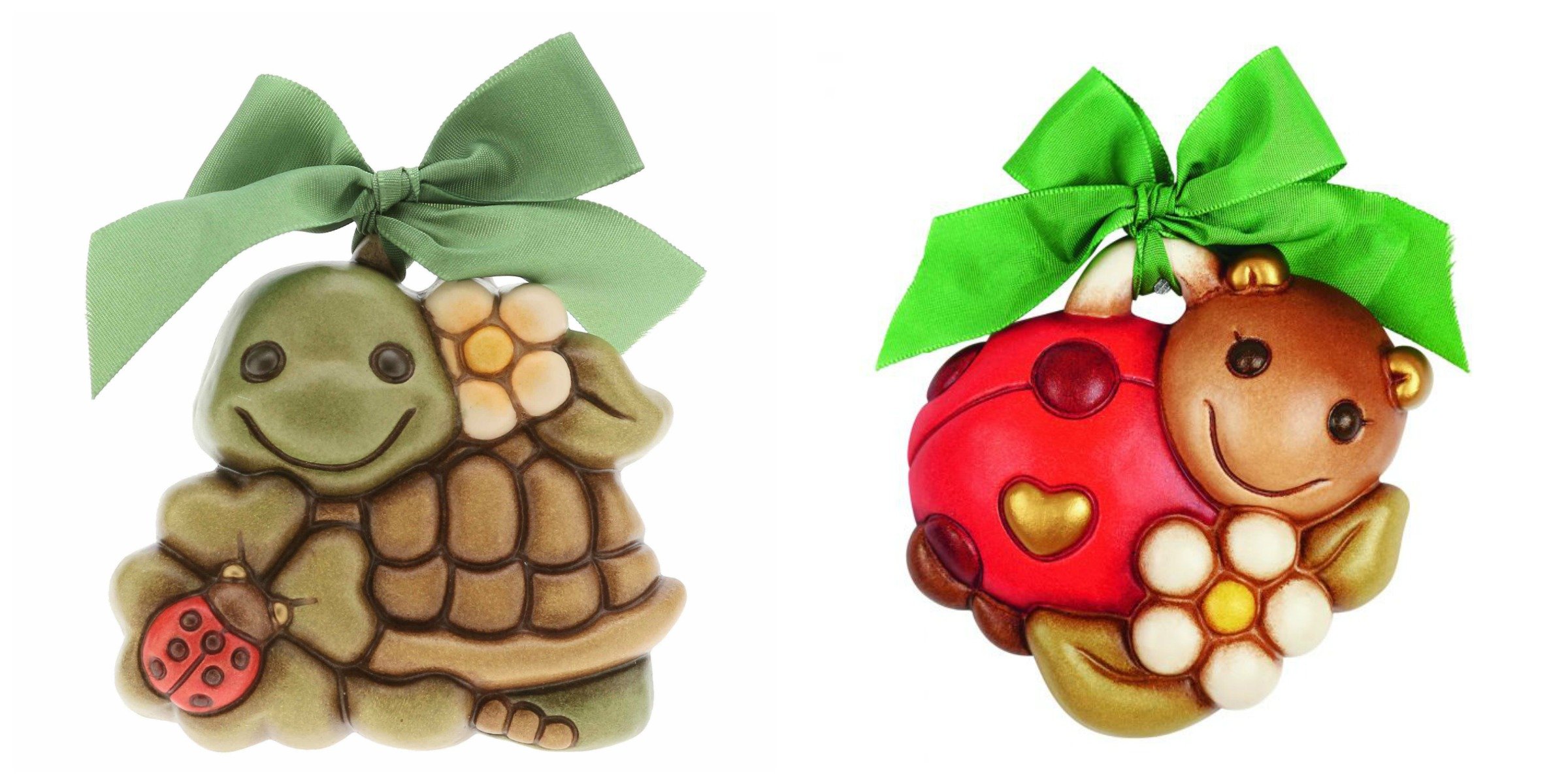 Formelle piccole THUN tartaruga e coccinella