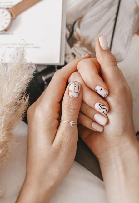Funky lines Nail Art moda unghie 2020 Funky lines Nail Art moda unghie 2020