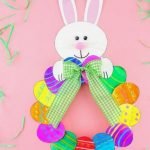 Ghirlanda Pasquale fatta a mano per bambini