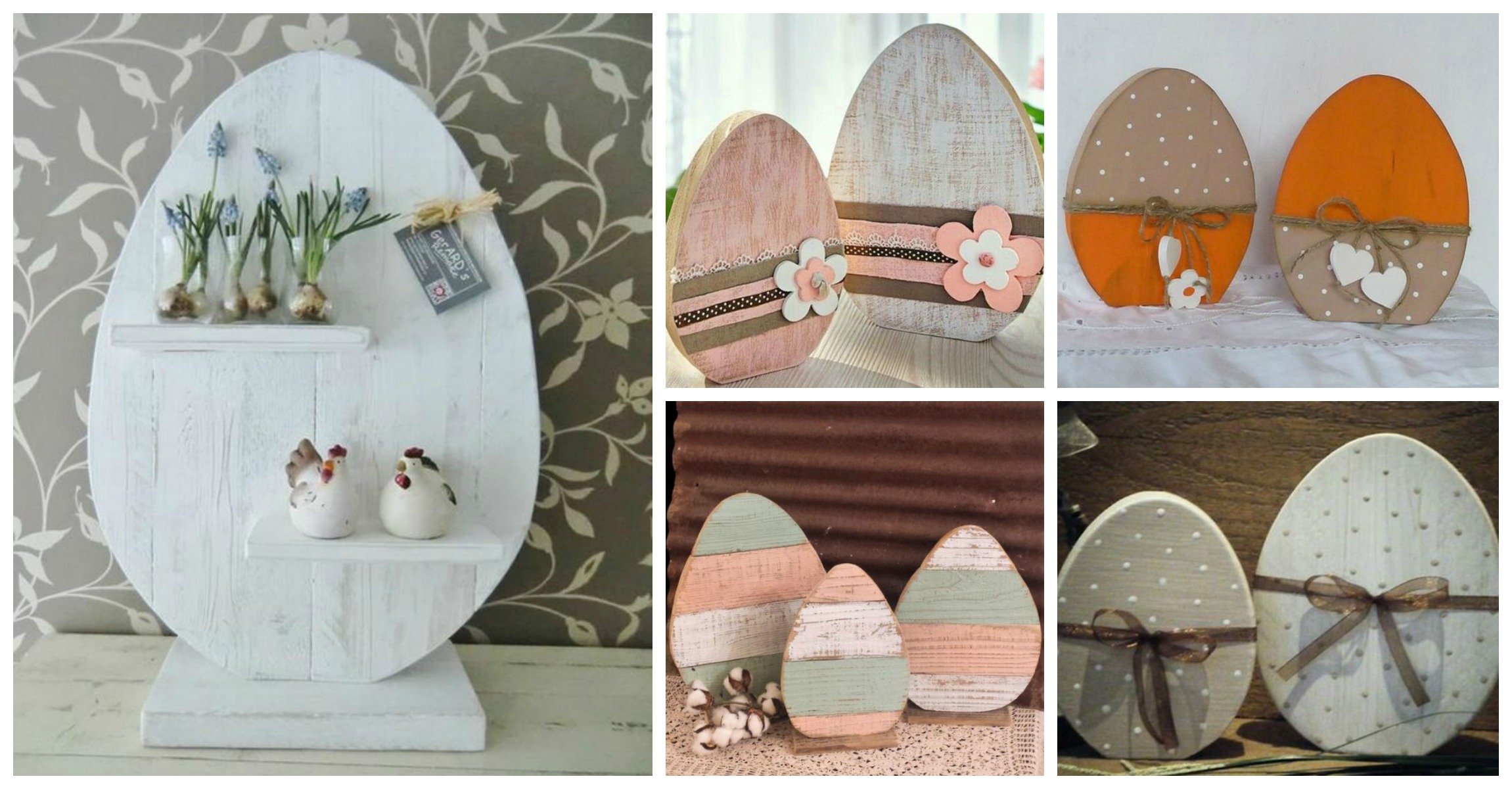 decorazioni con uova di pasqua