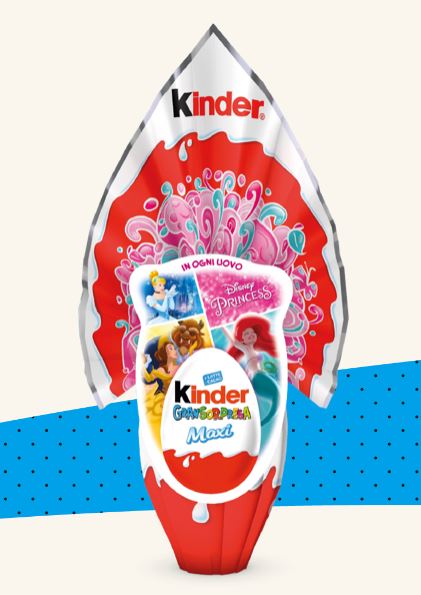 Kinder Uova di Pasqua 2020 Maxi Disney Princess per LEI Kinder Uova di Pasqua 2020 Maxi Disney Princess per LEI