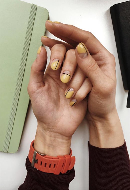 Nail art minimalista e raffinata moda unghie 2020