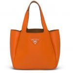 Nuova Borsa Prada in pelle arancione 2020
