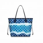 Nuova borsa Neverfull Louis Vuitton Escale Blu estate 2020