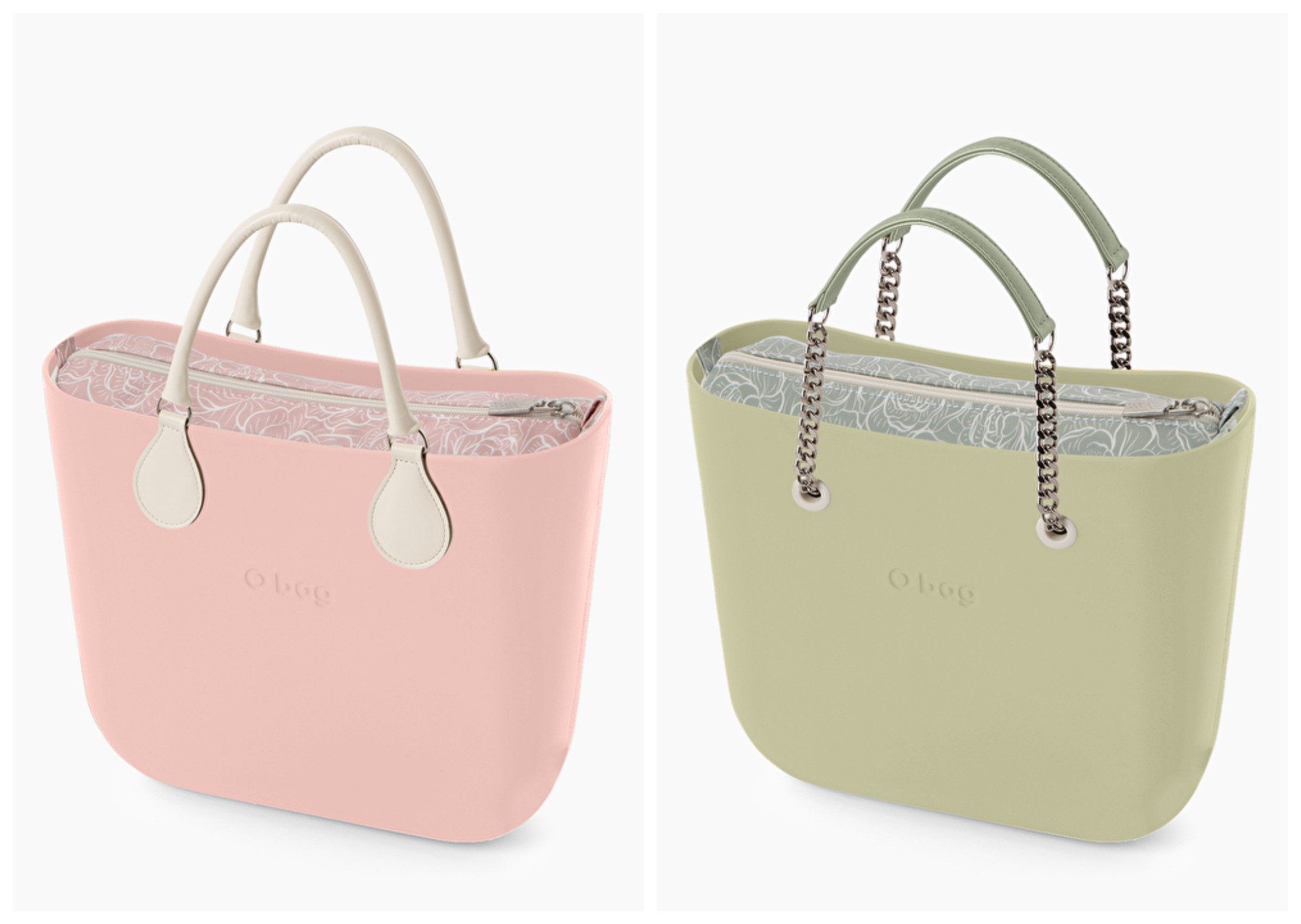 Nuove Borse o bag Mini con sacca interna peonie collezione primavera estate 2020