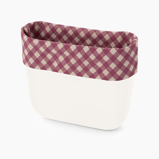 Nuovo Bordo Borsa O bag collezione primavera estate 2020 quadri vichy Cassis Nuovo Bordo Borsa O bag collezione primavera estate 2020 quadri vichy Cassis