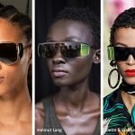 Occhiali da sole surround con protezioni laterali moda 2020