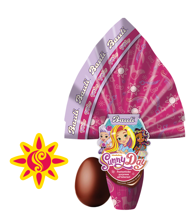 Uovo di Pasqua Bauli 2020 per bambine Sunny Day