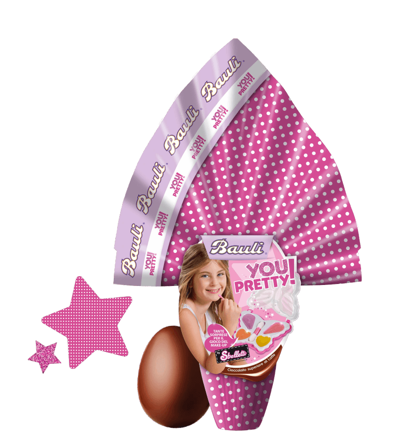 Uovo di Pasqua Bauli 2020 per bambine You Pretty