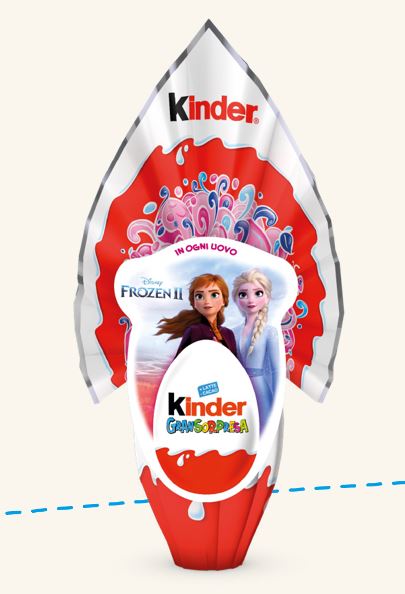 Uovo di Pasqua Kinder 2020 Gransorpresa LEI Frozen II Uovo di Pasqua Kinder 2020 Gransorpresa LEI Frozen II