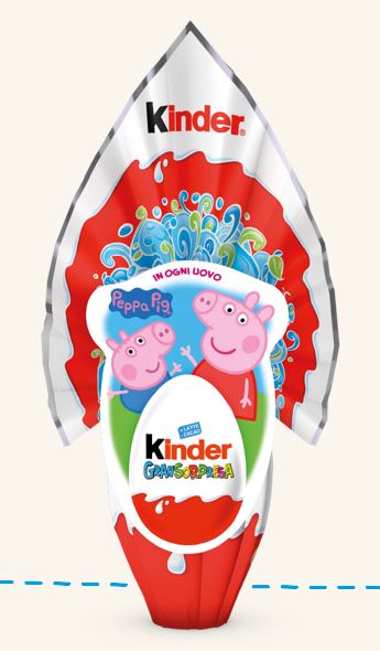 Uovo di Pasqua Kinder 2020 Peppa Pig Uovo di Pasqua Kinder 2020 Peppa Pig