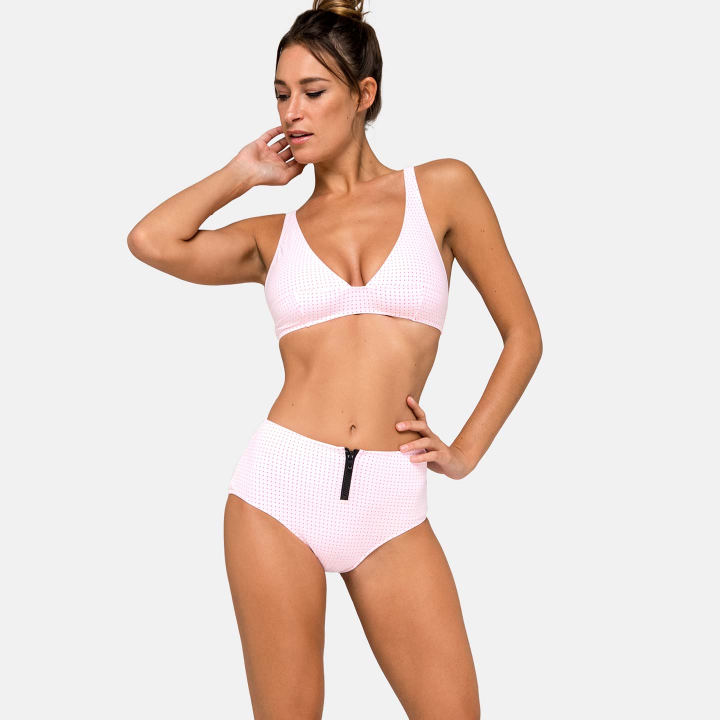 Bikini Sundek con slip a vita alta 2020