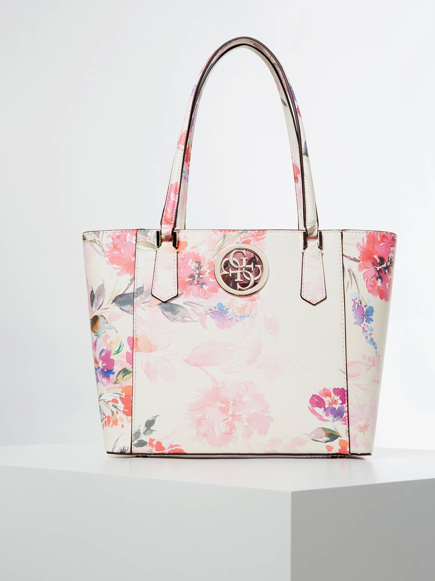 Borsa Guess estate 2020 fantasia floreale mod Open Road