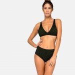 Costume da bagno con slip a vita alta Sundek mod Ocala