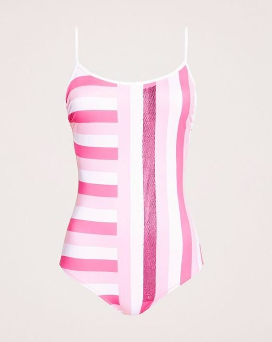 Costume intero con strass TWINSET prezzo 130 euro estate 2020