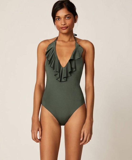 Costume intero scollato Oysho 2020