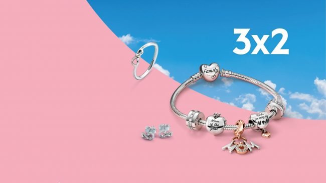 Promozione Pandora 3 x 2 Festa della mamma Promozione Pandora 3 x 2 Festa della mamma