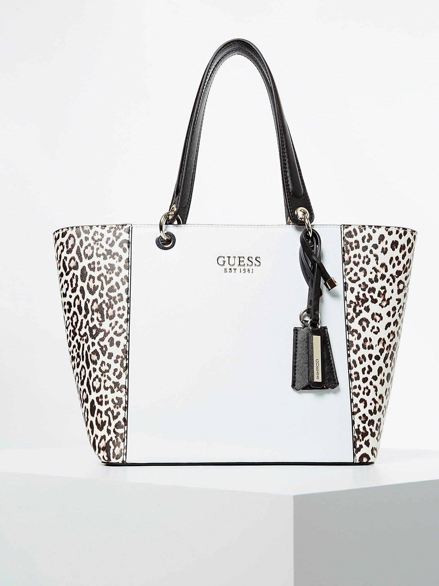 Shopper Guess animalier mod Kamryn estate 2020 prezzo 135 euro