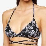 Bikini a triangolo incrociato Benetton estate 2020