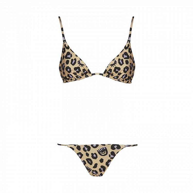 Bikini animalier Chiara Ferragni Collection 2020 prezzo 99 euro