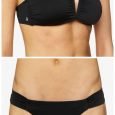 Bikini nero a fascia Benetton estate 2020