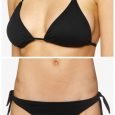Bikini nero a triangolo Benetton estate 2020