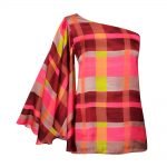 Blusa monospalla con manica a farfalla NaraCamicie 2020