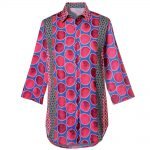 Camicia lunga a pois NaraCamicie estate 2020