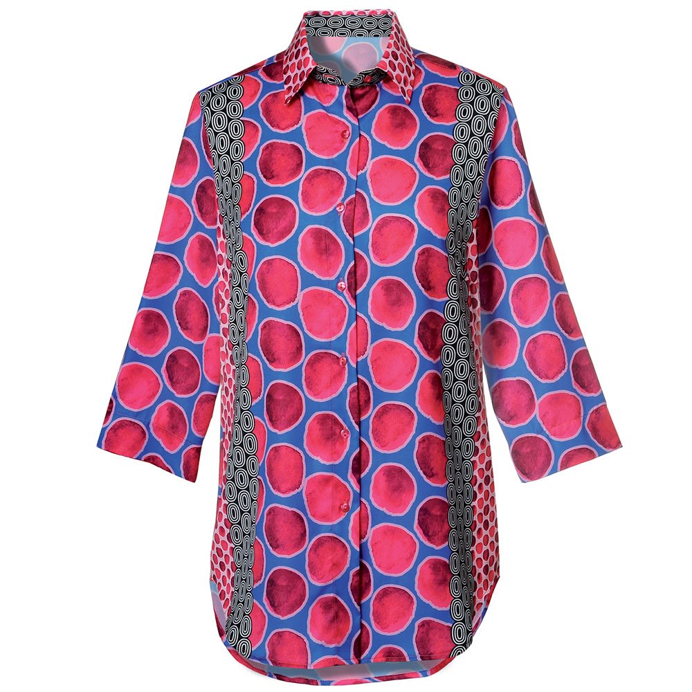 Camicia lunga a pois NaraCamicie estate 2020