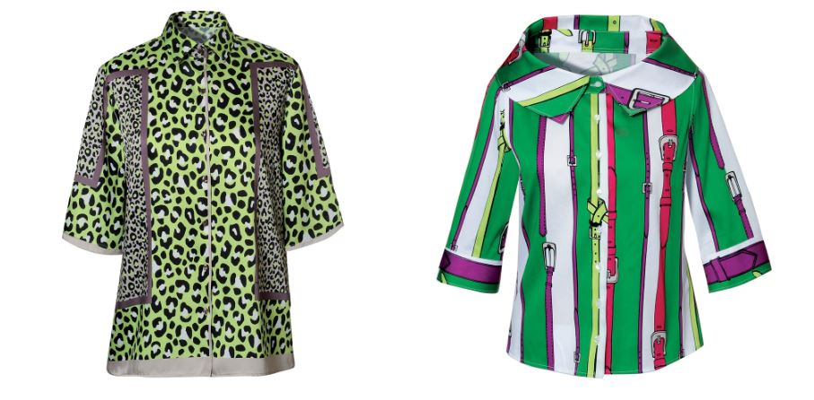 Camicie in fantasia collezione donna estate 2020