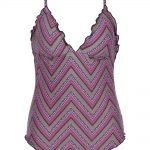 Costume intero Calzedonia con bordi arricciati collezione estate 2020