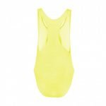 Costume intero Chiara Ferragni flirting giallo stile olimpionico estate 2020 immagine retro