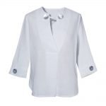 Maglia NaraCamicie in lino bianca estate 2020